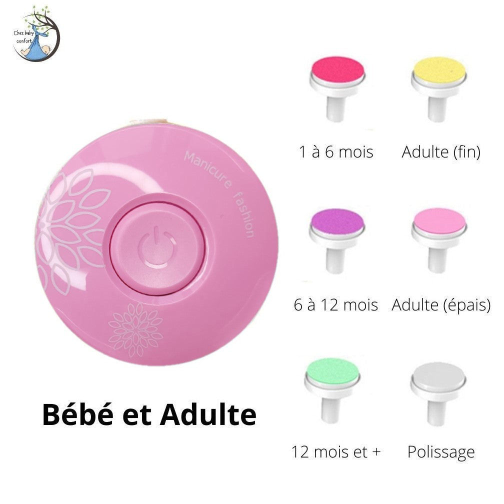 Lime à Ongles Électrique pour Bébé