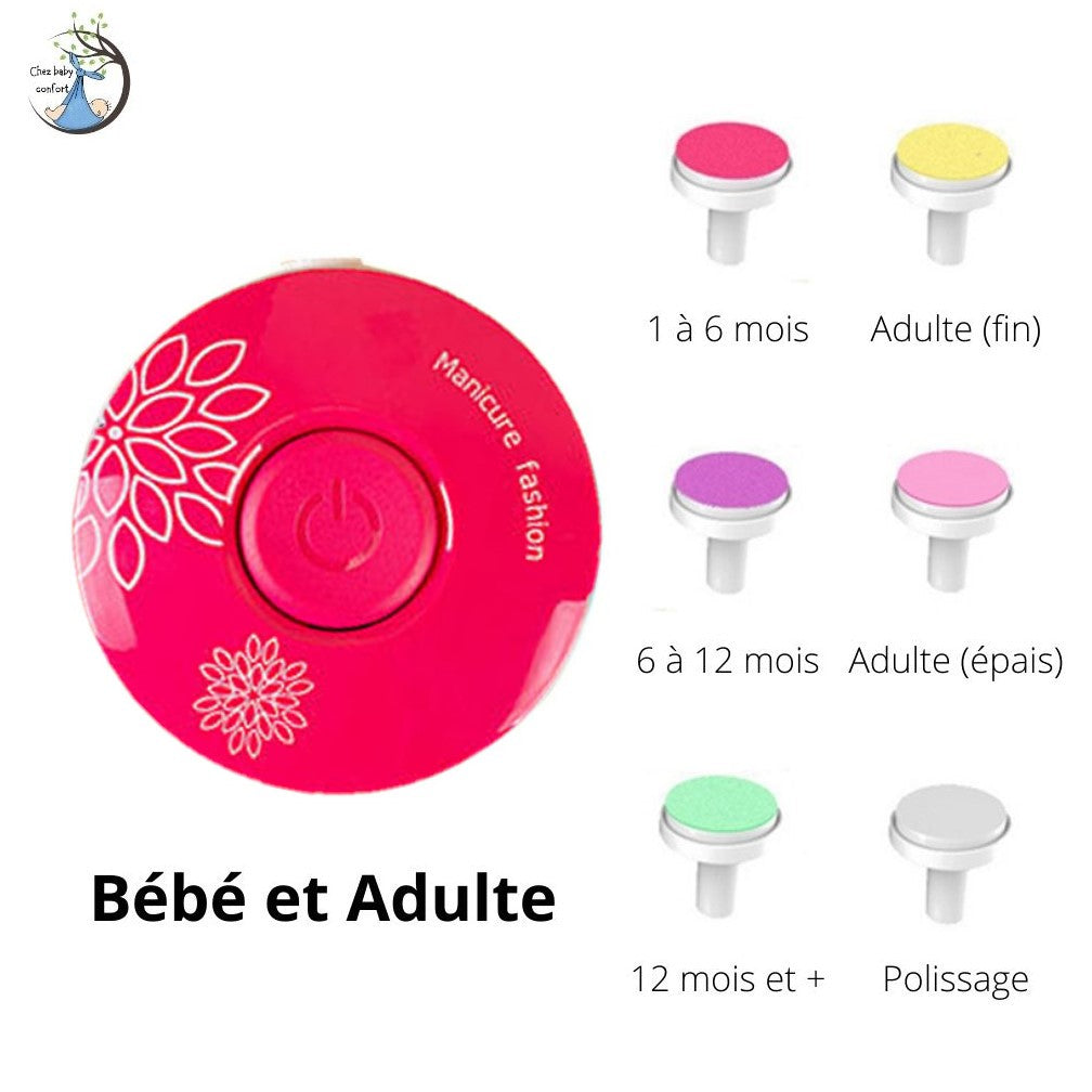 Lime à Ongles Électrique pour Bébé